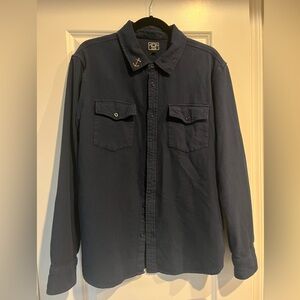 Dark Seas Go To Flannel Shirt